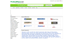 Desktop Screenshot of fr.productplace.net